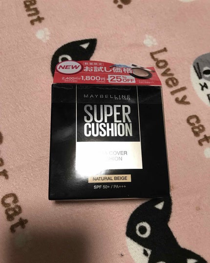 SP クッション ウルトラカバークッション BB ナチュラル ベージュ/MAYBELLINE NEW YORK/クッションファンデーションを使ったクチコミ(1枚目)