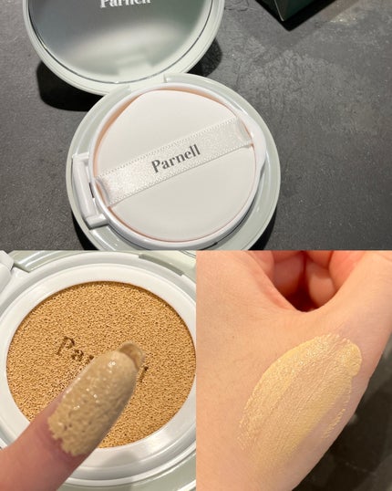 シカマヌ セラム イン マット クッション/parnell/クッションファンデーションを使ったクチコミ(3枚目)