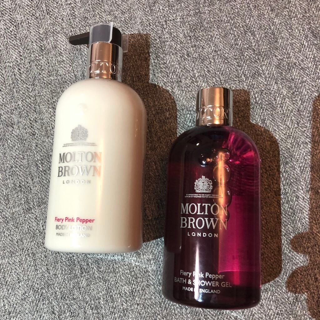ピンクペッパー ボディローション/モルトンブラウン/ボディローションを使ったクチコミ(1枚目)
