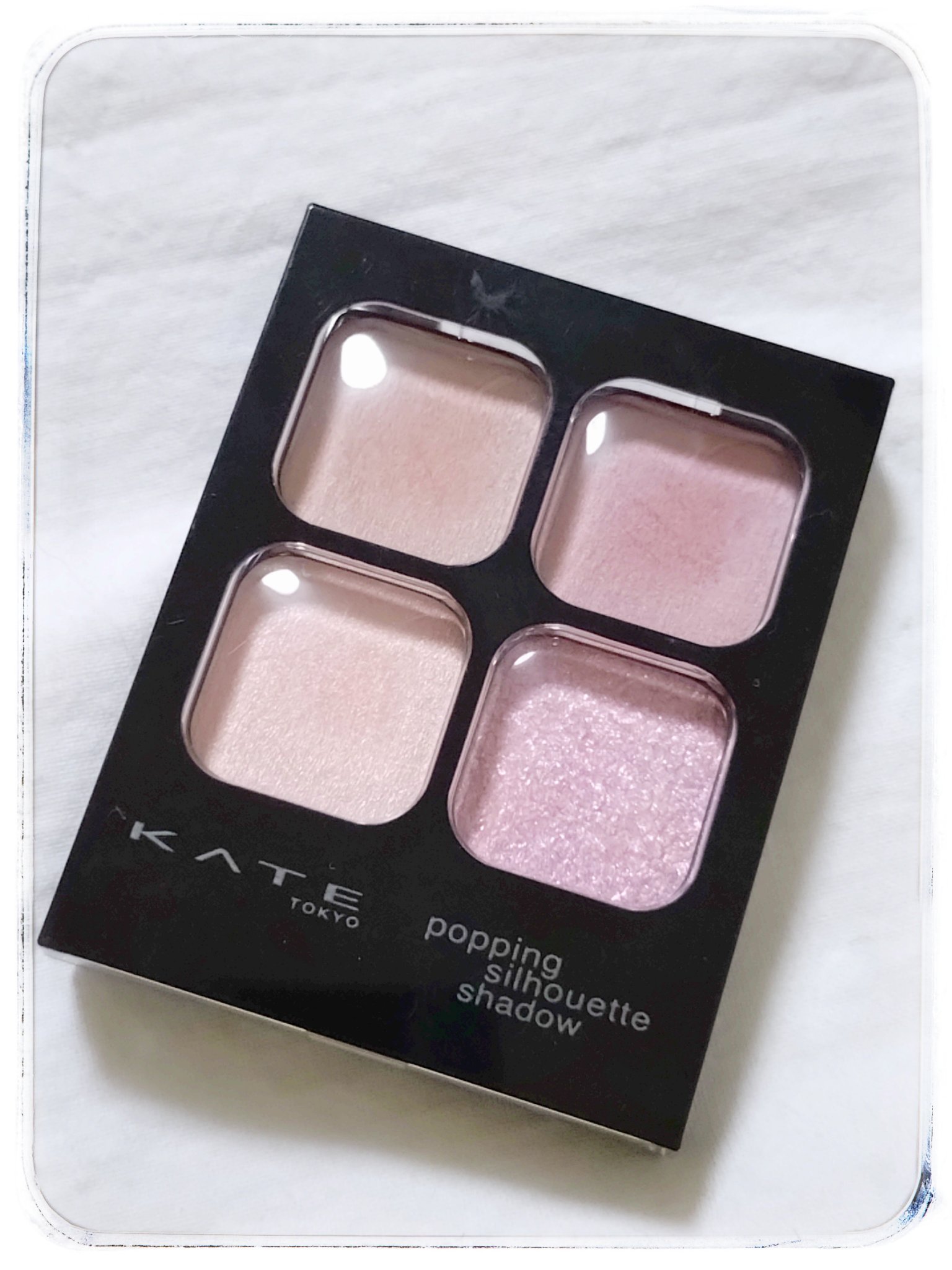 ケイト ポッピングシルエットシャドウ/KATE/アイシャドウパレットを使ったクチコミ（1枚目）