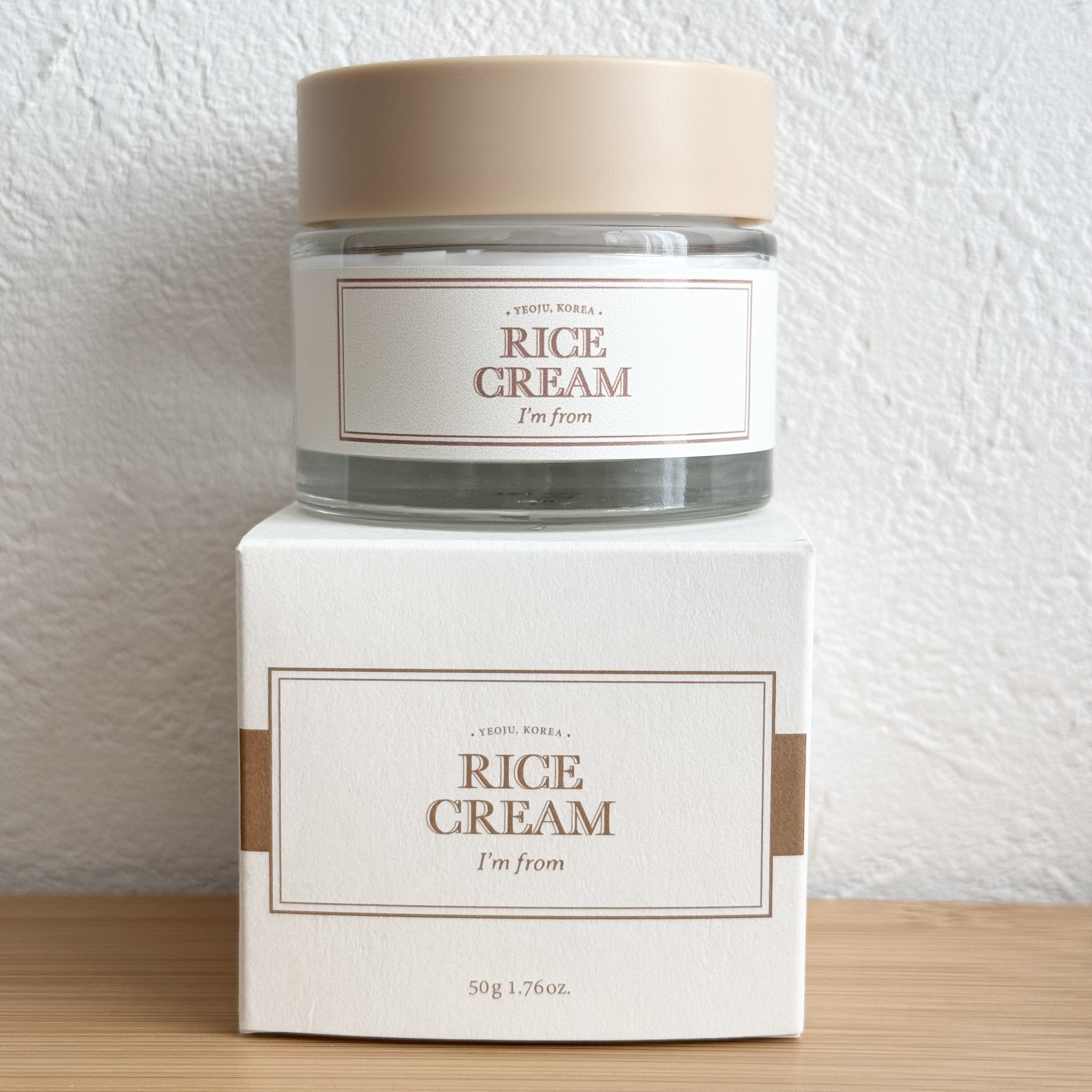 ライスクリーム/I'm from/フェイスクリームを使ったクチコミ（1枚目）