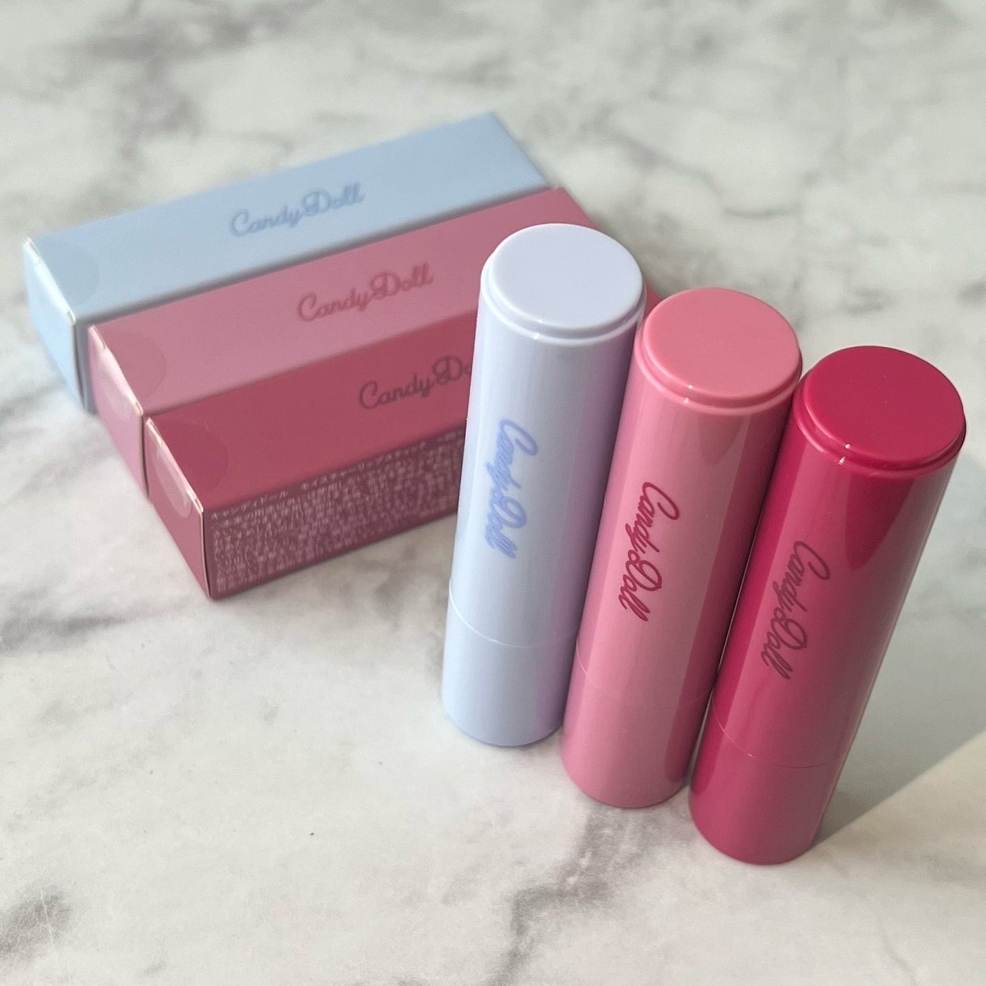 モイスチャーリップスティック/CandyDoll/口紅を使ったクチコミ(3枚目)