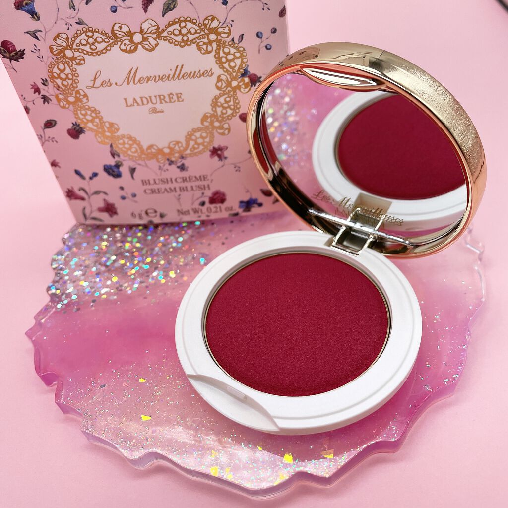 クリーム ブラッシュ/レ・メルヴェイユーズ ラデュレ/ジェル・クリームチークを使ったクチコミ（1枚目）