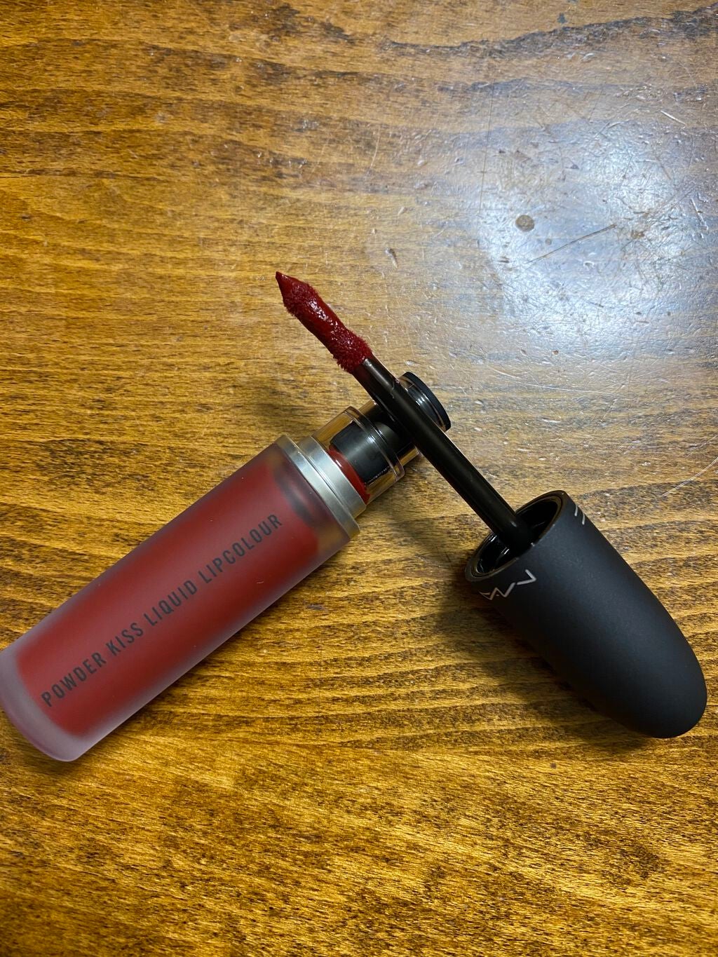 パウダー キス リキッド リップカラー/M・A・C/口紅を使ったクチコミ(4枚目)