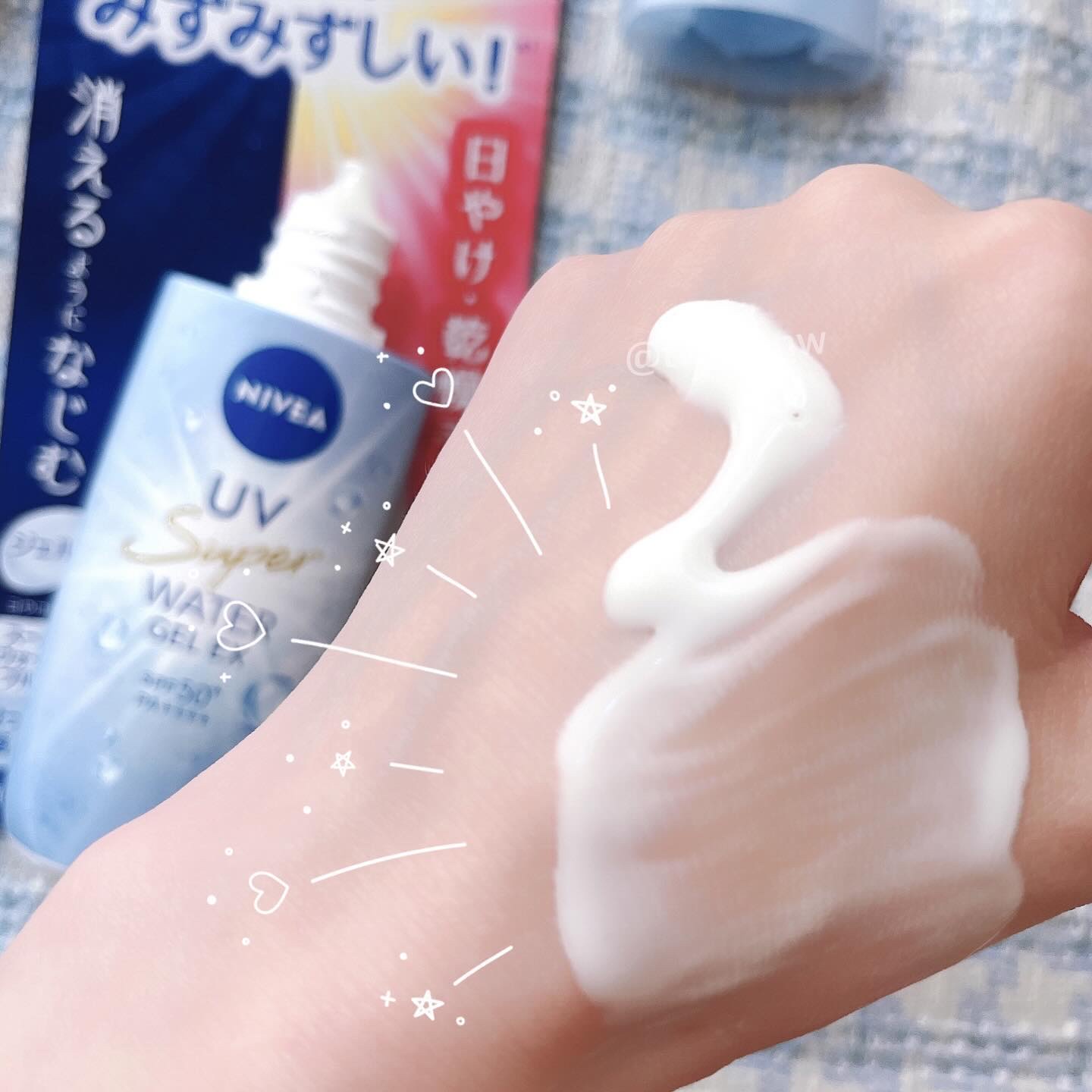 ニベアUV ウォータージェルEX/ニベア/日焼け止めジェルを使ったクチコミ（3枚目）
