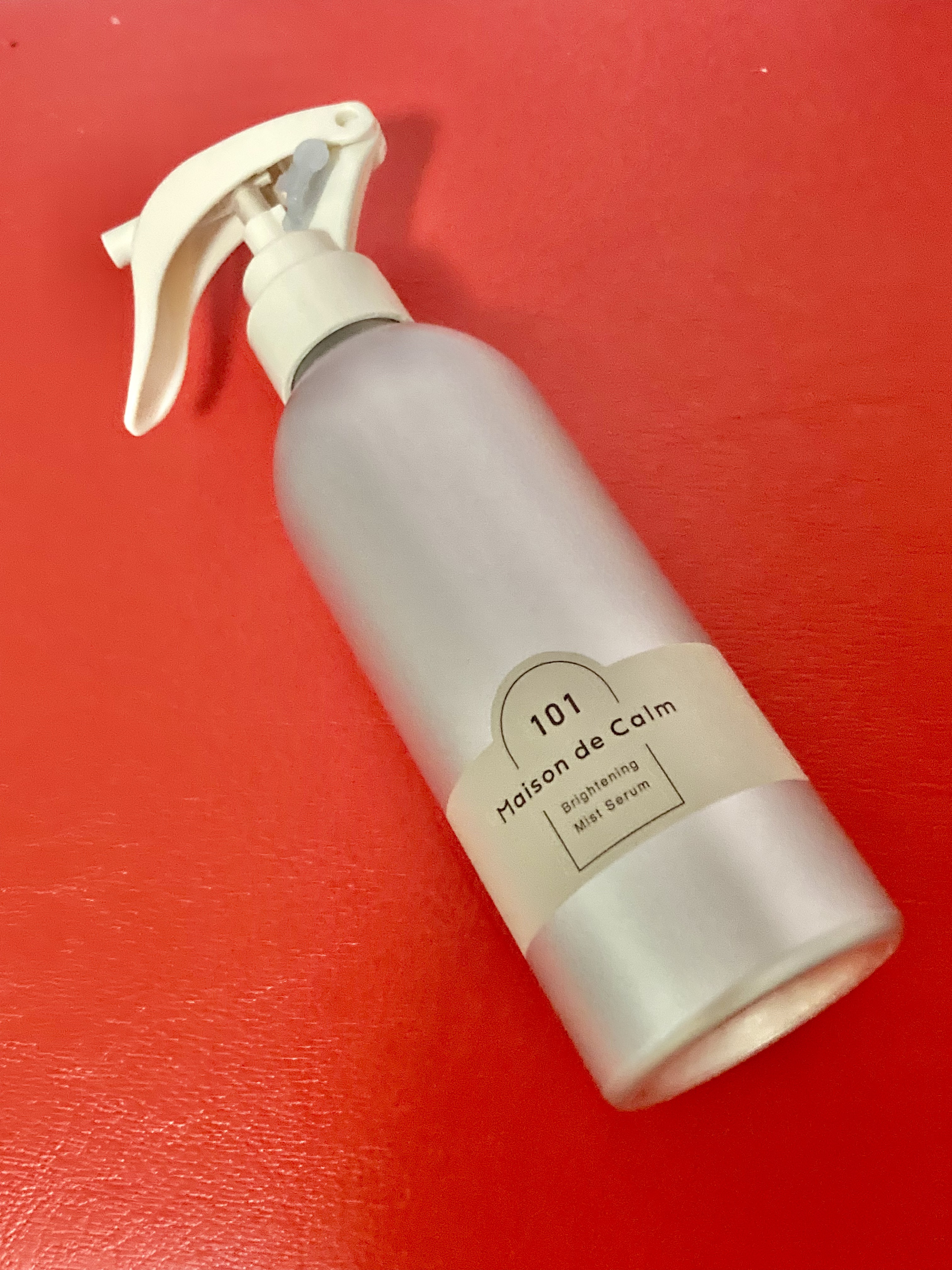 メゾン ド カーム ブライトニング ミストセラム/ナリスアップ/ボディローションを使ったクチコミ（1枚目）