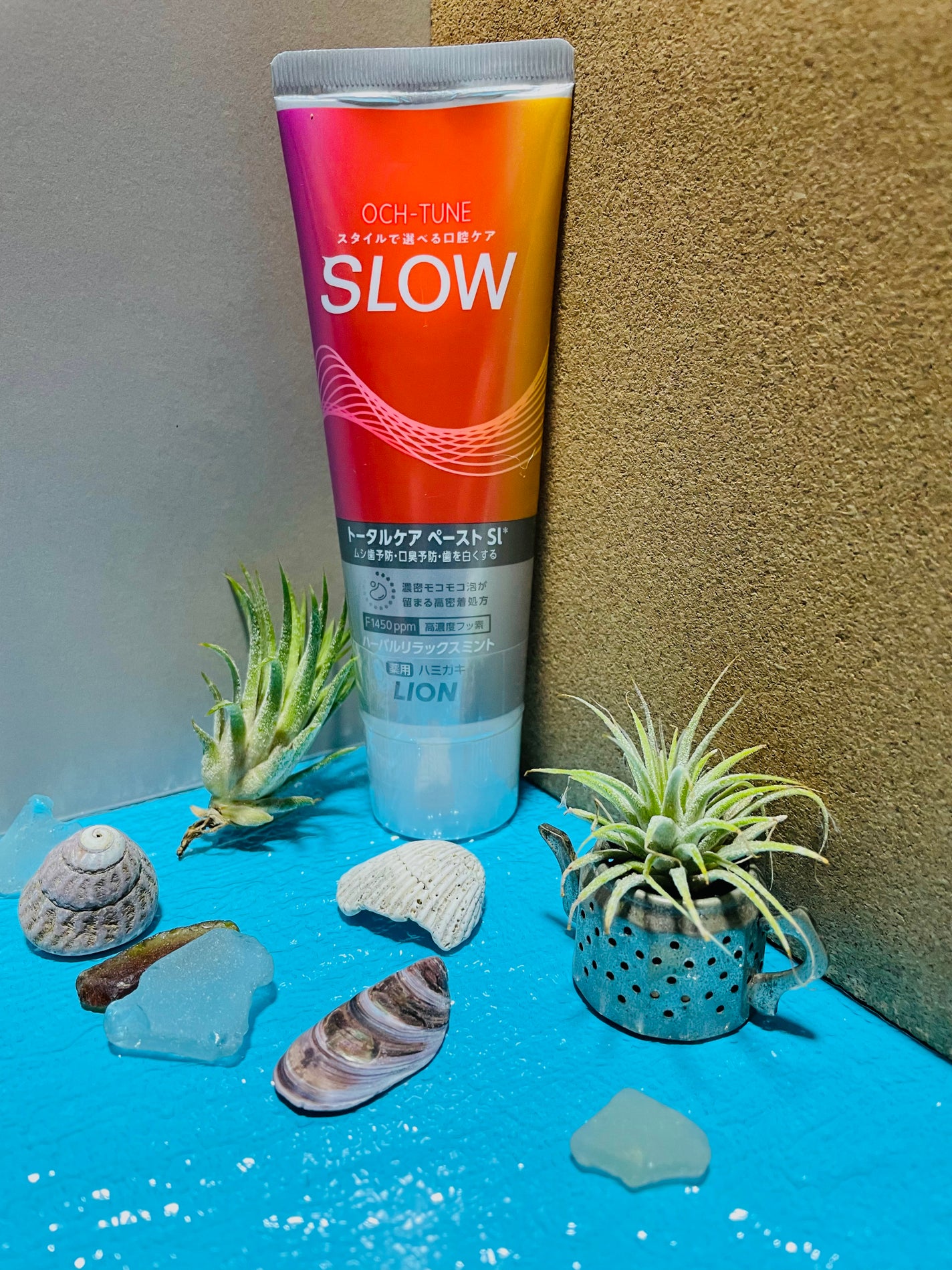 OCH-TUNE SLOW ハーバルリラックスミント/ライオン/歯磨き粉を使ったクチコミ(1枚目)