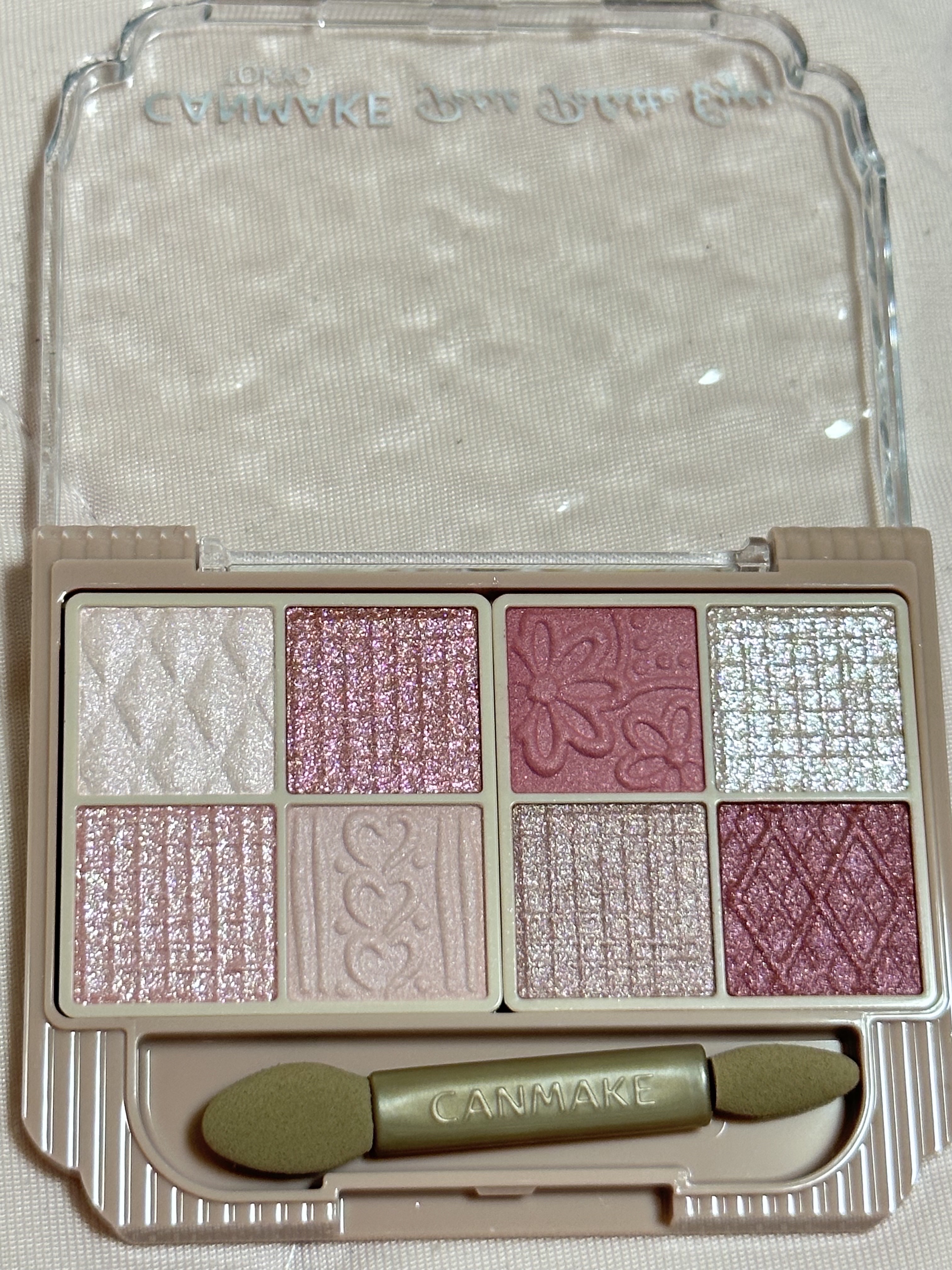 プティパレットアイズ/キャンメイク/パウダーアイシャドウを使ったクチコミ（3枚目）