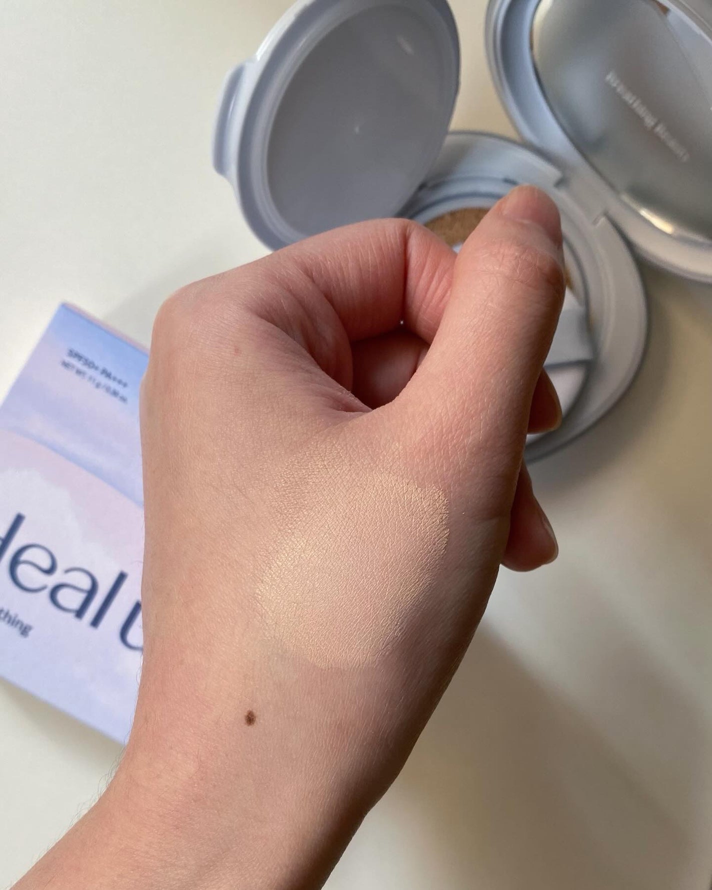 Skin breathing cushion Cloud/Healus/クッションファンデーションを使ったクチコミ(4枚目)