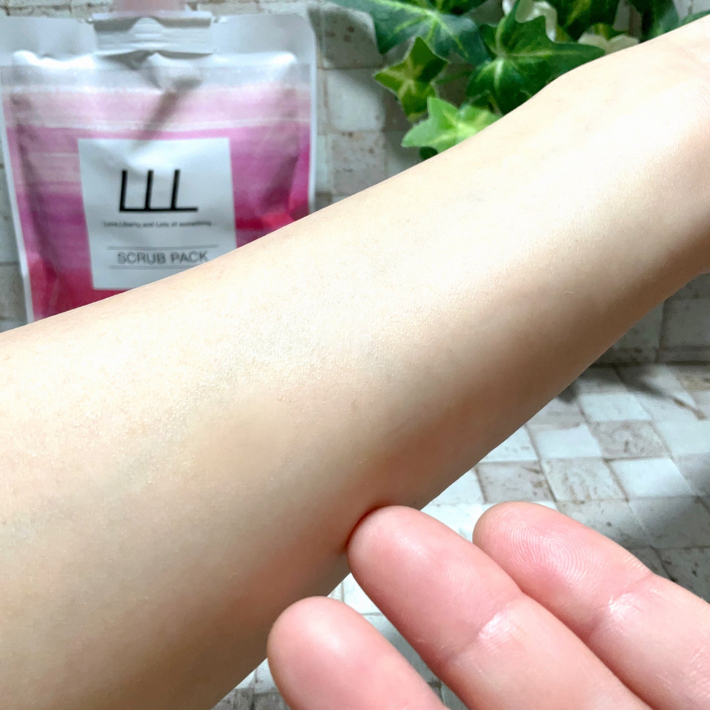 3Way毛穴マイルドスクラブ/LLL/スクラブ・ゴマージュを使ったクチコミ(5枚目)