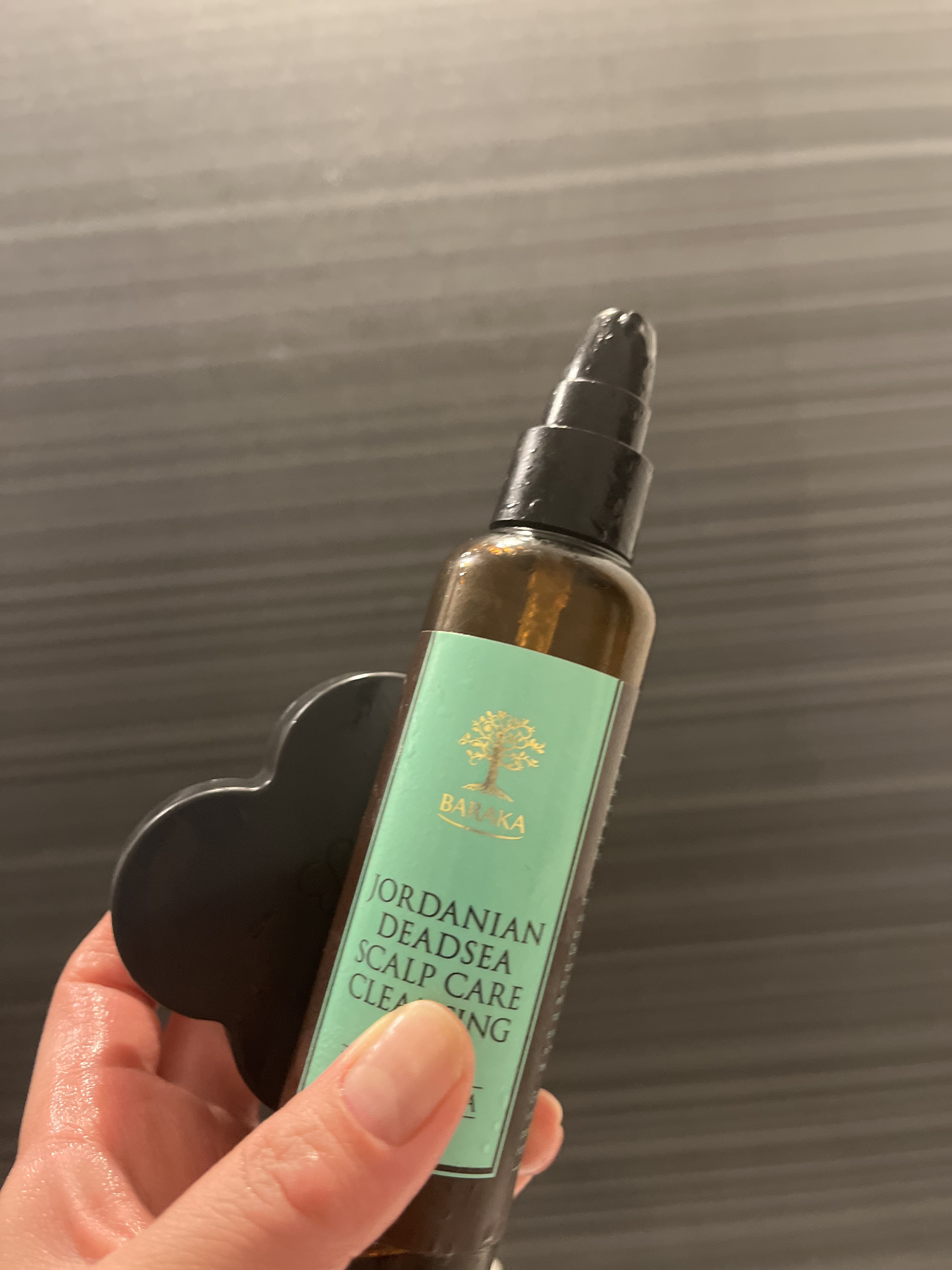 ジョルダニアン デッドシー スカルプ ケア クレンジング/BARAKA/頭皮クレンジングを使ったクチコミ（2枚目）