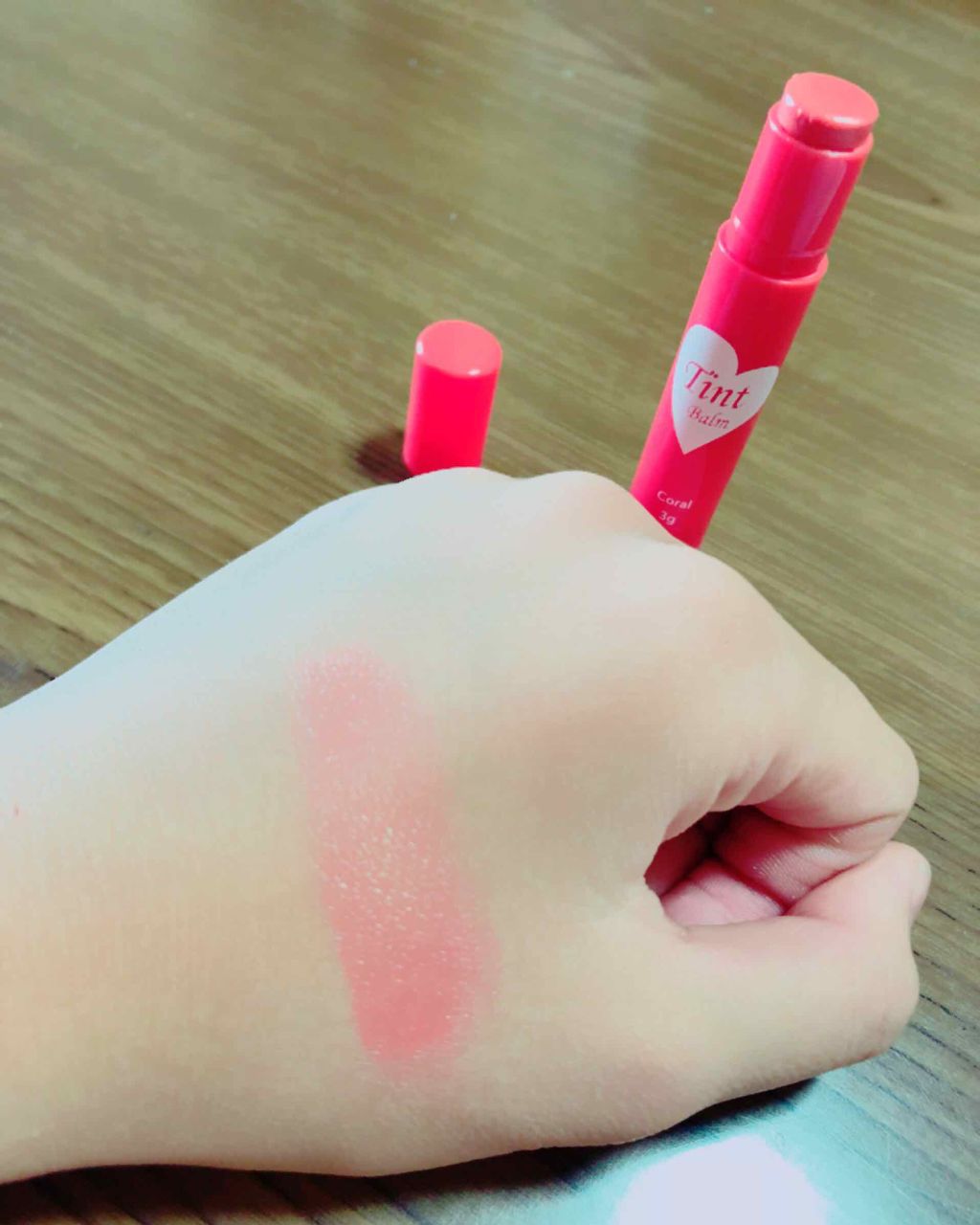 ティントバーム/DAISO/リップティントを使ったクチコミ（3枚目）