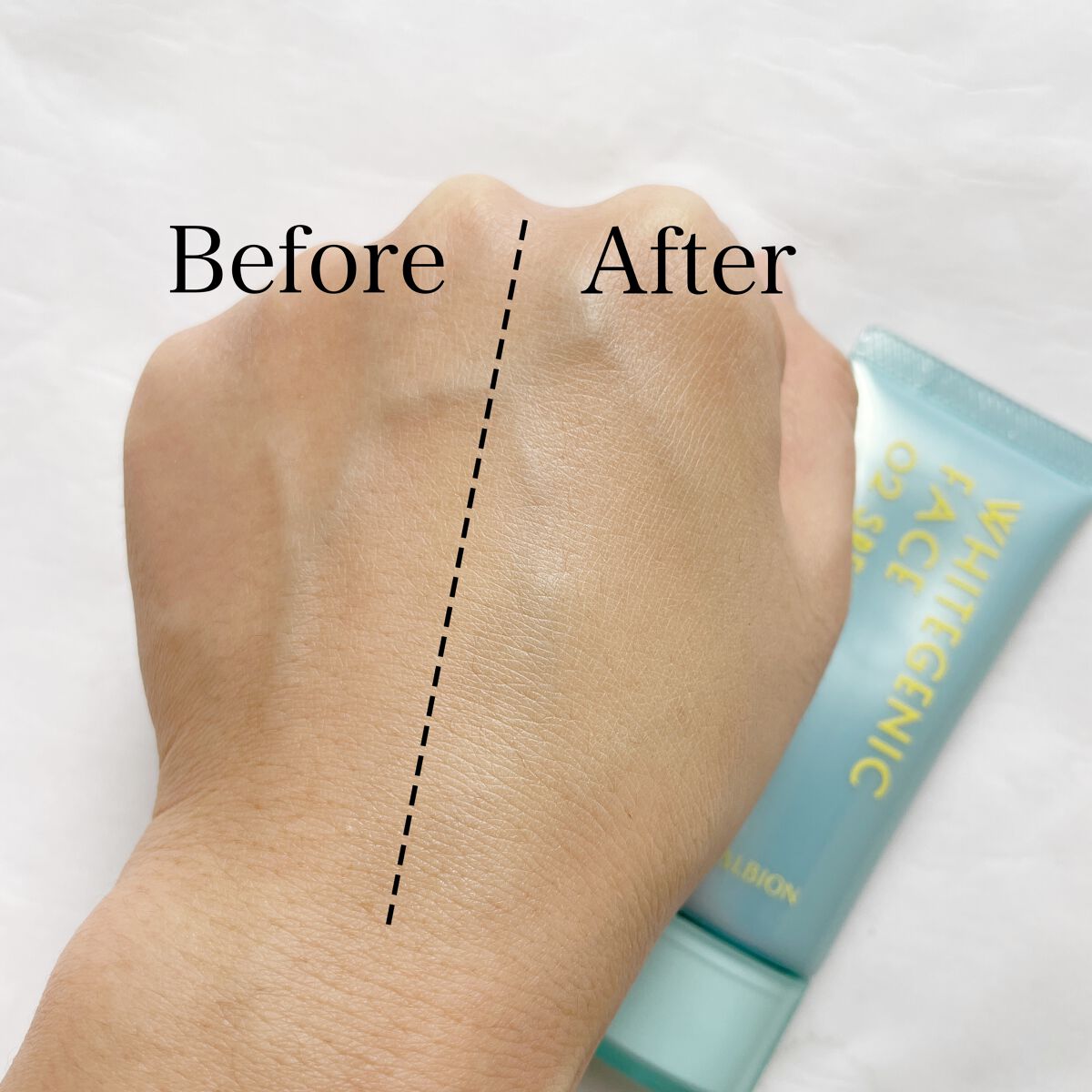 ホワイトジェニック フェイス/ALBION/化粧下地を使ったクチコミ(6枚目)