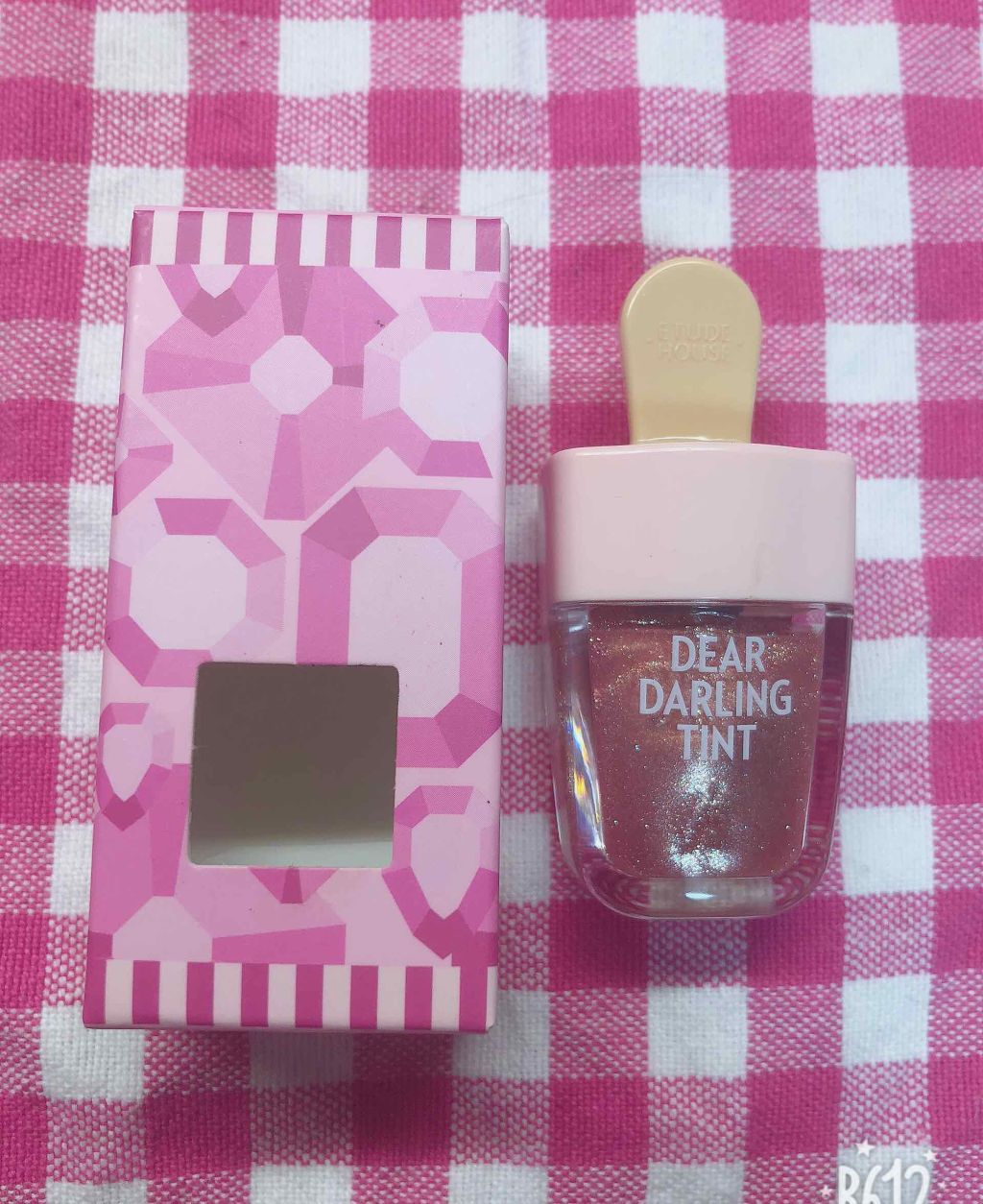ディアダーリン ウォータージェルティント （アイスティント）/ETUDE/口紅を使ったクチコミ（1枚目）