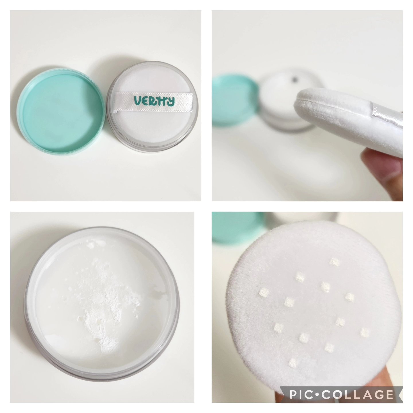 ノーセバムミントブラーパウダー /Vertty/ルースパウダーを使ったクチコミ（3枚目）
