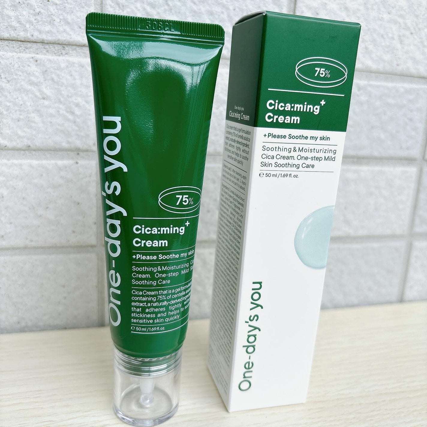 シカーミングクリーム /One-day's you/フェイスクリームを使ったクチコミ(4枚目)