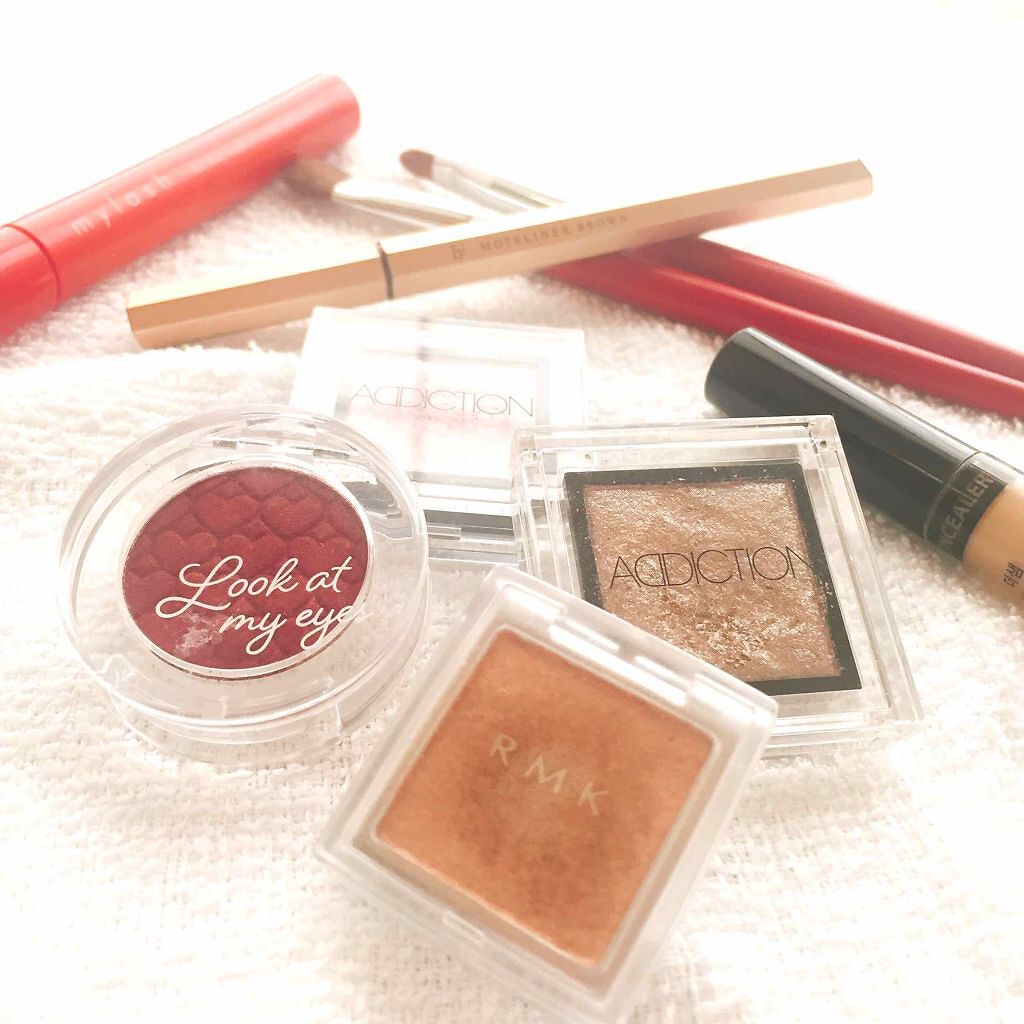 インジーニアス パウダーアイズ N 06 シャイニーブロンズ/RMK/単色アイシャドウを使ったクチコミ（2枚目）