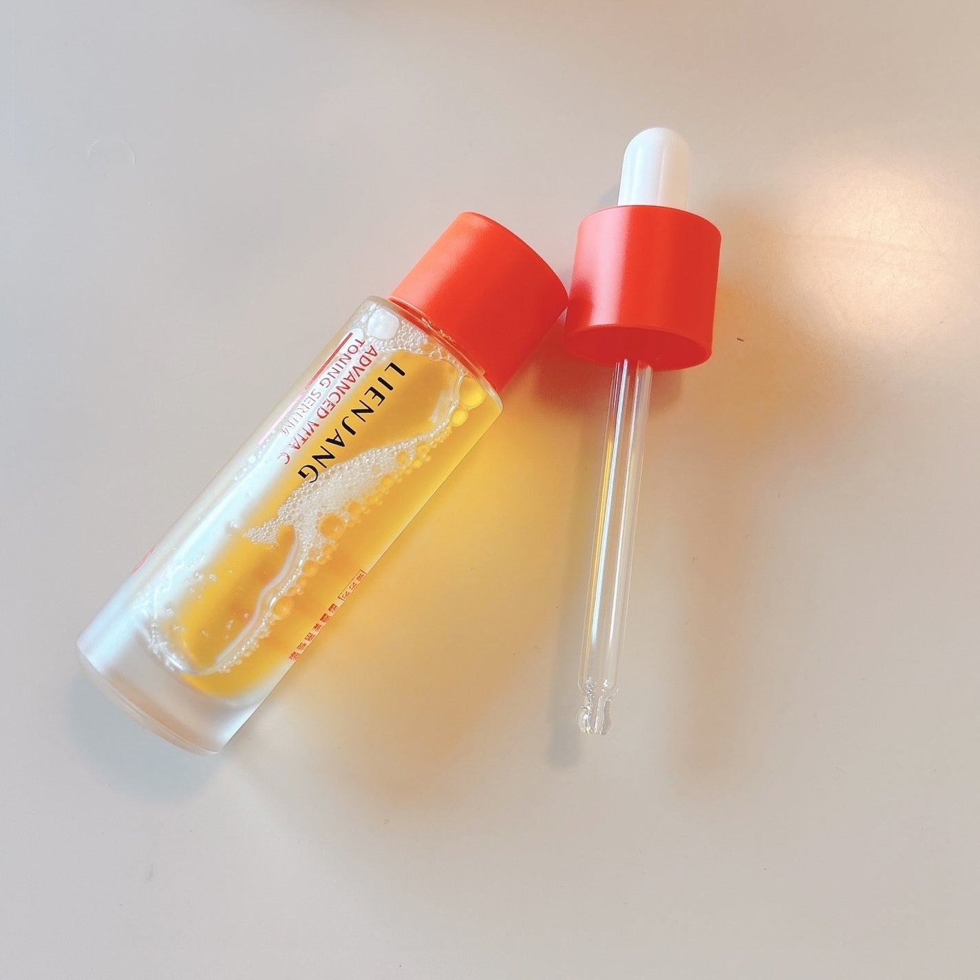 アドバンスド ビタC トーニング セラム14.5/リエンジャン/美容液を使ったクチコミ(5枚目)