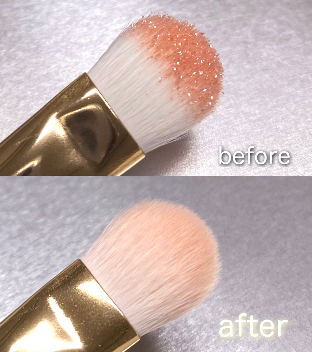 ドライメイクブラシクリーナー/セリア/その他化粧小物を使ったクチコミ（2枚目）