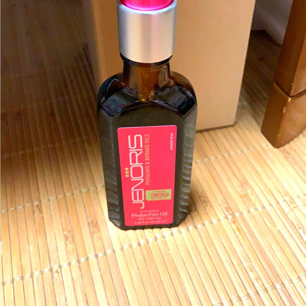 ピスタチオ オイル(ジェノリス ヘア トリートメントオイル)/ジェノリス/ヘアオイルを使ったクチコミ(1枚目)