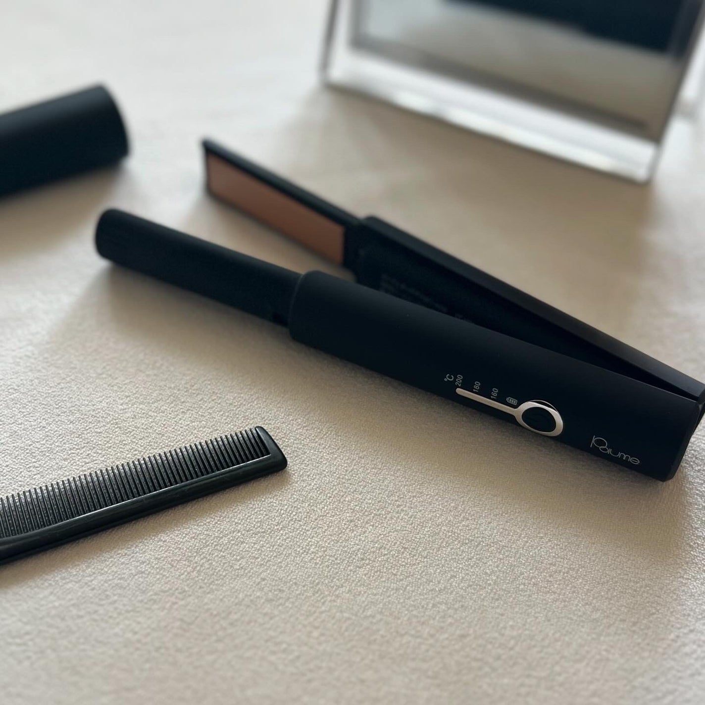 PAUME マイナスイオンストレートヘアアイロン『mirei』/Paume/ストレートアイロンを使ったクチコミ(1枚目)