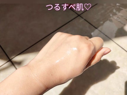 Q+Me スウィート ボム タラソ スクラブ/AGARISM/バスト・ヒップケアを使ったクチコミ(3枚目)