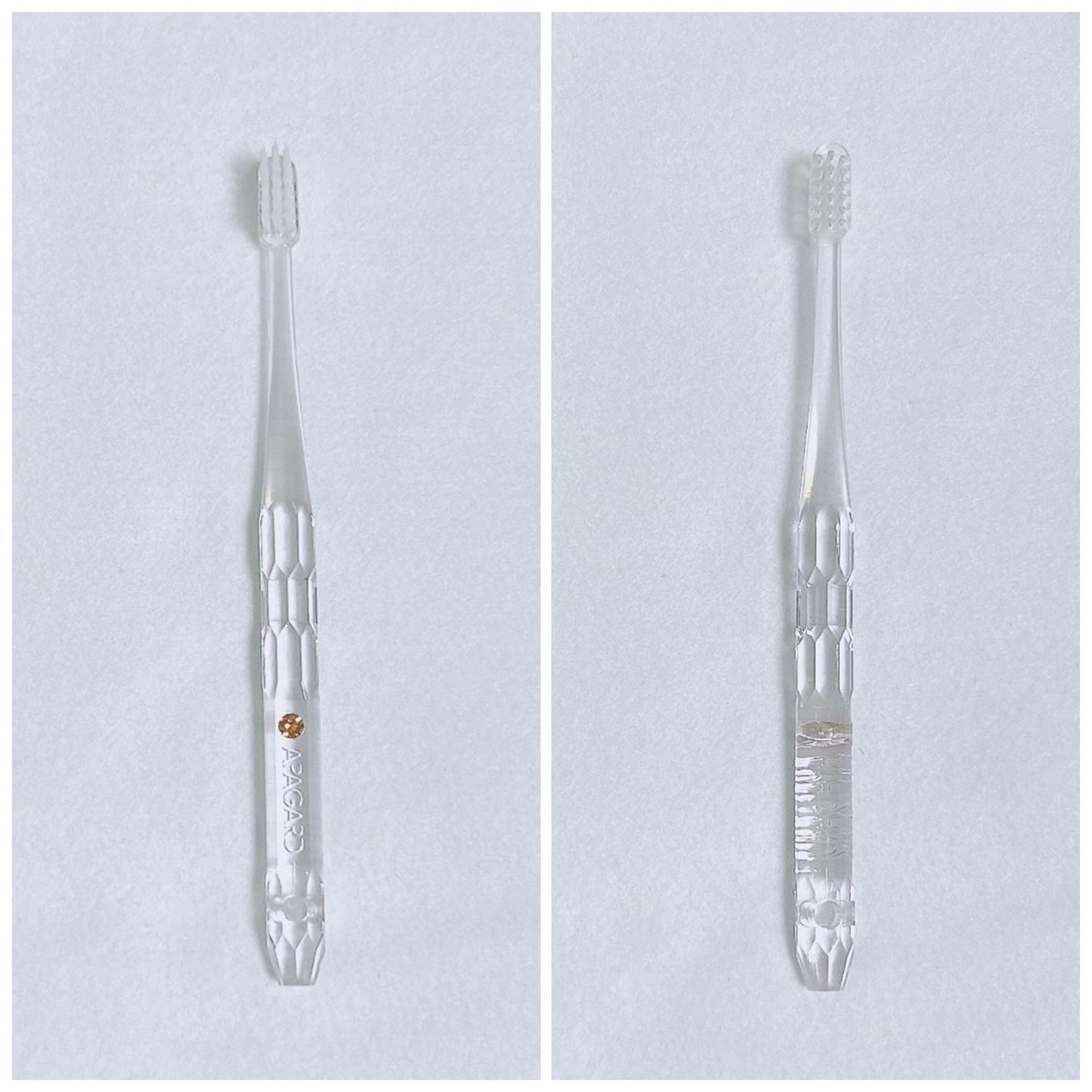 アパガードクリスタル歯ブラシ/アパガード/歯ブラシを使ったクチコミ(6枚目)