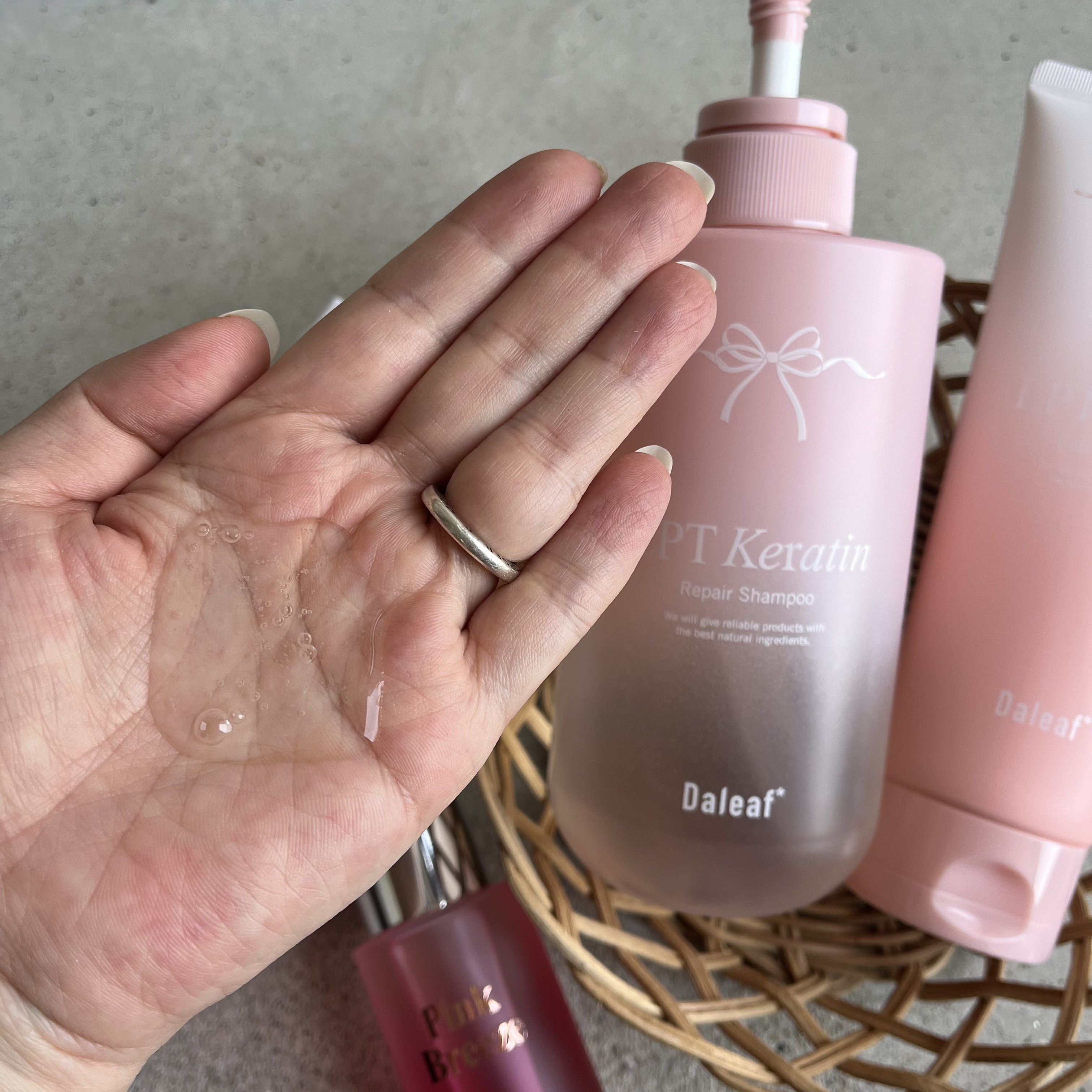 LPTケラチンリペアトリートメント/Daleaf/洗い流すヘアトリートメントを使ったクチコミ（2枚目）