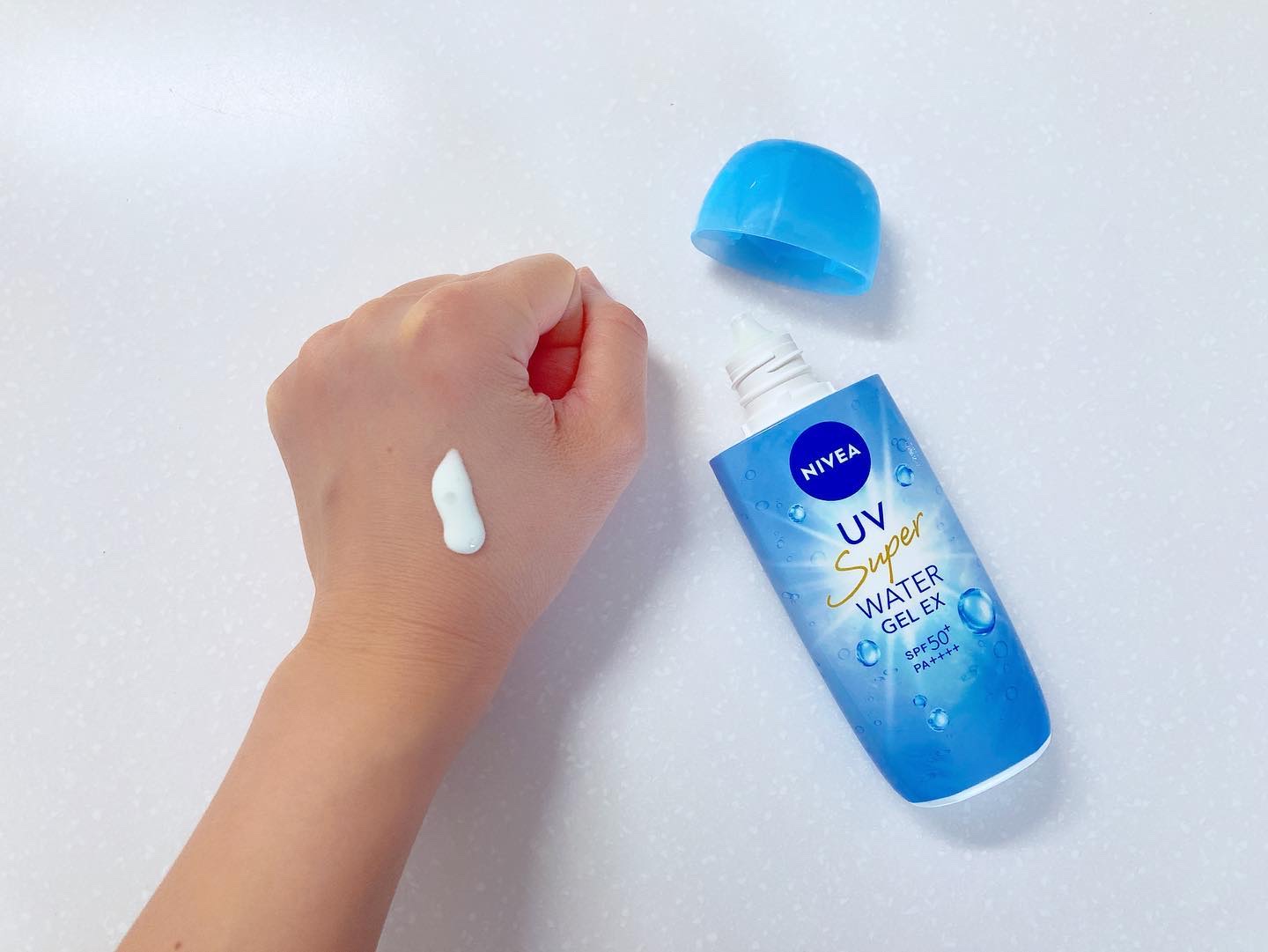 ニベアUV ウォータージェルEX/ニベア/日焼け止めジェルを使ったクチコミ（3枚目）