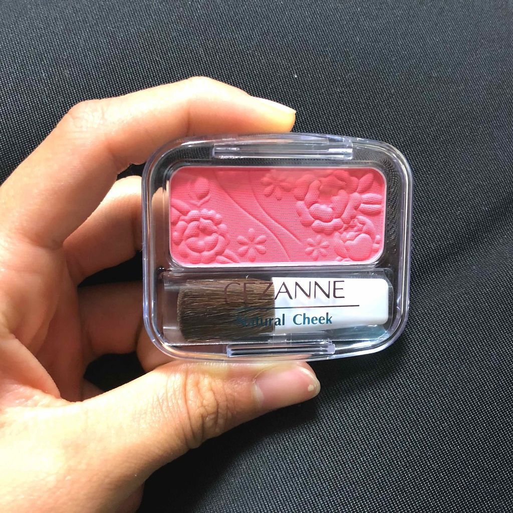 ナチュラル チークN/CEZANNE/パウダーチークを使ったクチコミ(1枚目)
