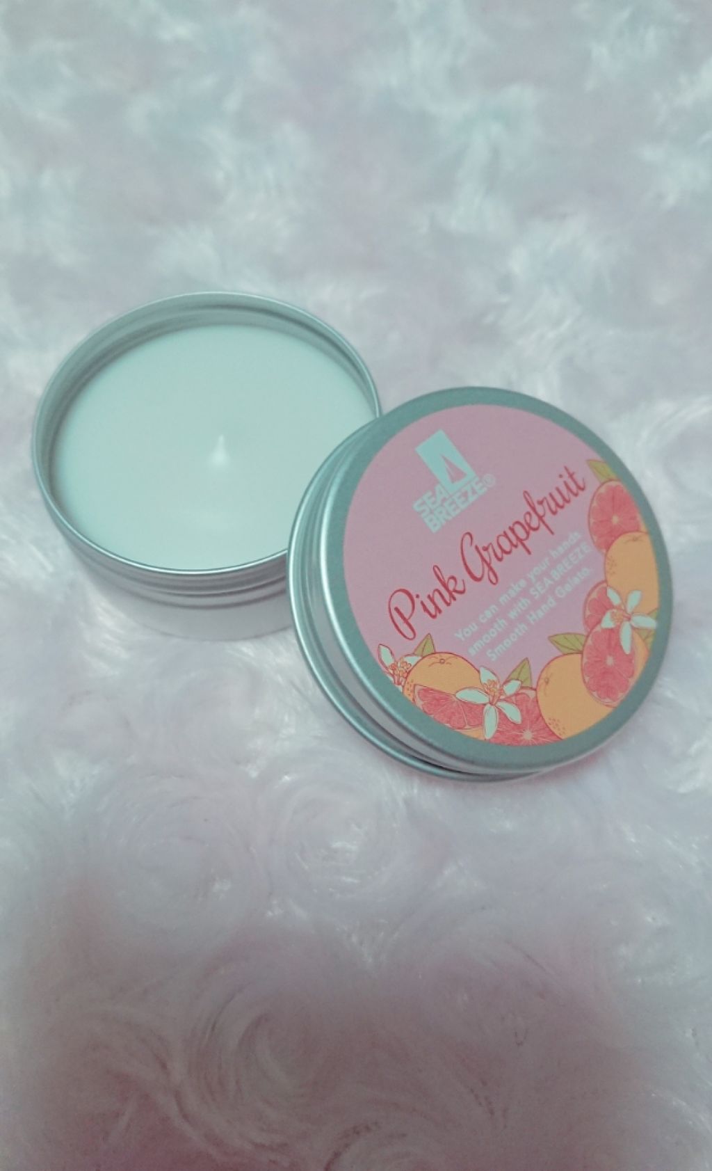 シーブリーズ　スムースハンドジェラート（ピンクグレープフルーツ）/シーブリーズ/ハンドクリームを使ったクチコミ（3枚目）