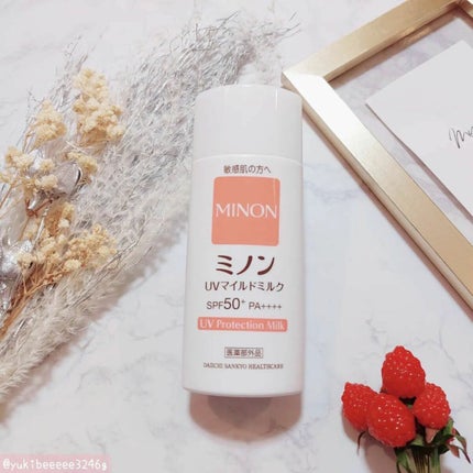 ミノンUVマイルドミルク/ミノン/日焼け止めミルクを使ったクチコミ(1枚目)