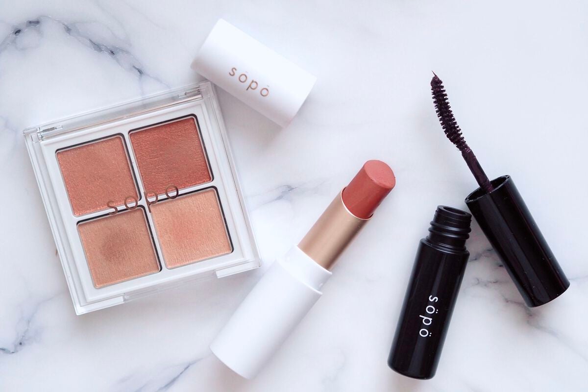 カラーマスカラ/sopo/マスカラを使ったクチコミ(2枚目)