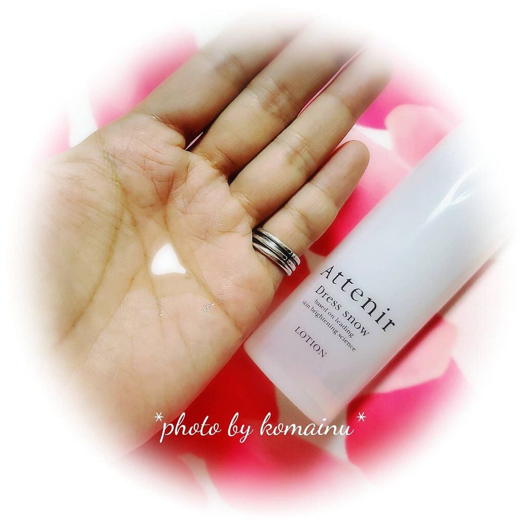 ドレススノー ローション【医薬部外品】 /アテニア/化粧水を使ったクチコミ(4枚目)