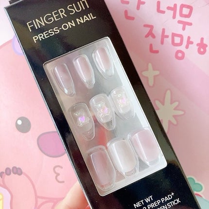 ネイルチップ(シールタイプ)/FINGER SUIT/ネイルチップ・パーツを使ったクチコミ(2枚目)