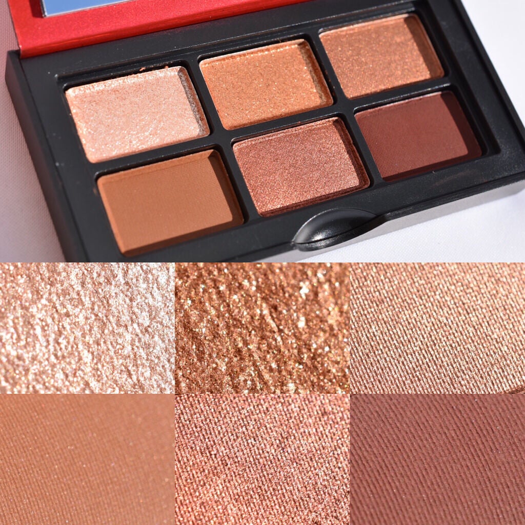 アンラップド ミニアイシャドーパレット LAGUNA /NARS/アイシャドウパレットを使ったクチコミ(2枚目)