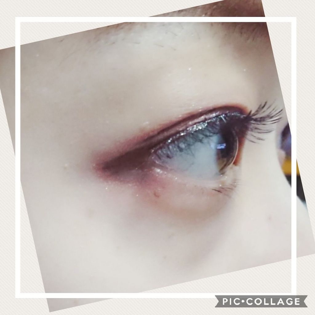 ミッシュブルーミン コラボアイラッシュ/DAISO/つけまつげを使ったクチコミ（2枚目）