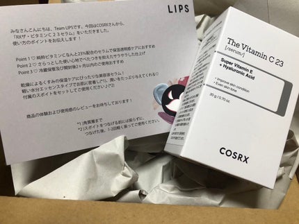 RXザ・ビタミンC23セラム/COSRX/美容液を使ったクチコミ(1枚目)