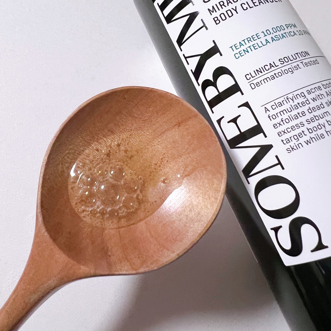 AHA·BHA·PHA 30デイズミラクルアクネボディクレンザー/SOME BY MI/ボディソープを使ったクチコミ（2枚目）