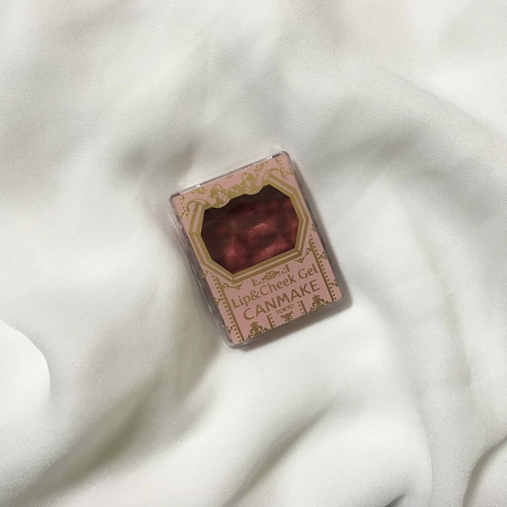 リップ＆チーク ジェル 06 ダークプラムシュガー/キャンメイク/ジェル・クリームチークを使ったクチコミ（1枚目）