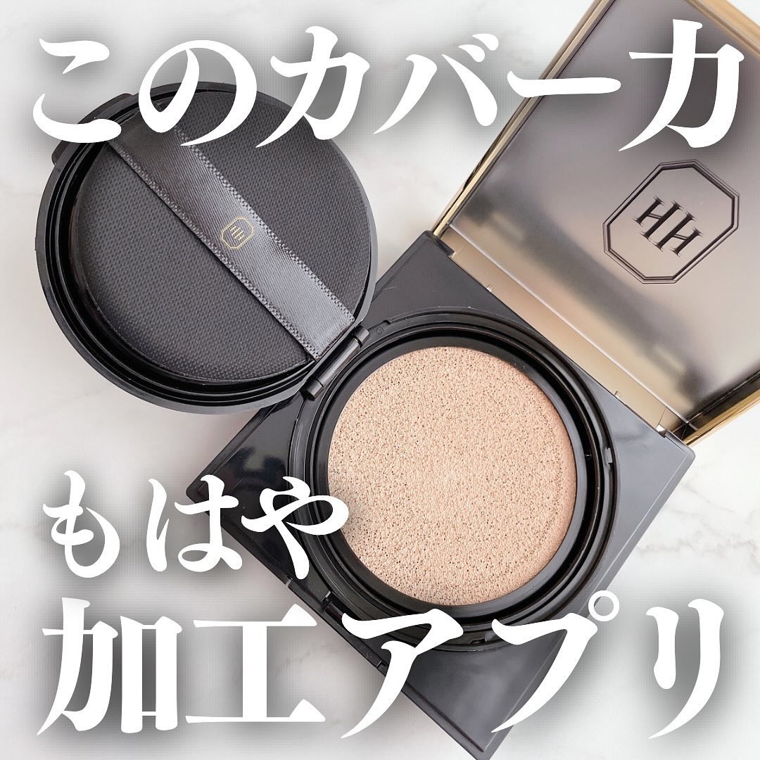 レタッチフィルターファンデーション #ラテ/H×H/クッションファンデーションを使ったクチコミ（1枚目）