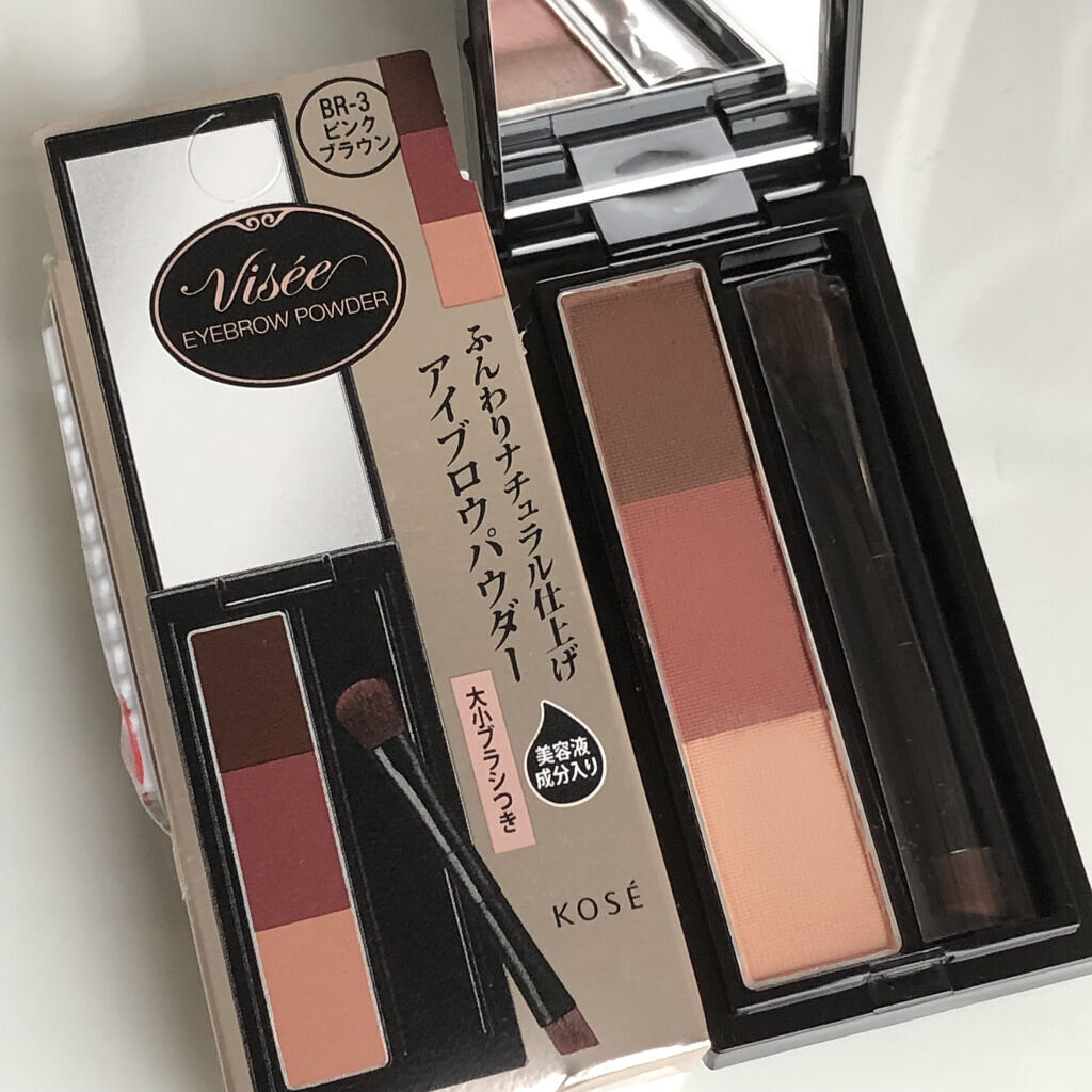 ヴィセ リシェ アイブロウパウダー/Visée/パウダーアイブロウを使ったクチコミ（3枚目）