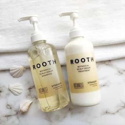 ルース ボタニカルスカルプセラム シャンプー・トリートメント(ストレート)/BOTANIST/市販シャンプーを使ったクチコミ(1枚目)