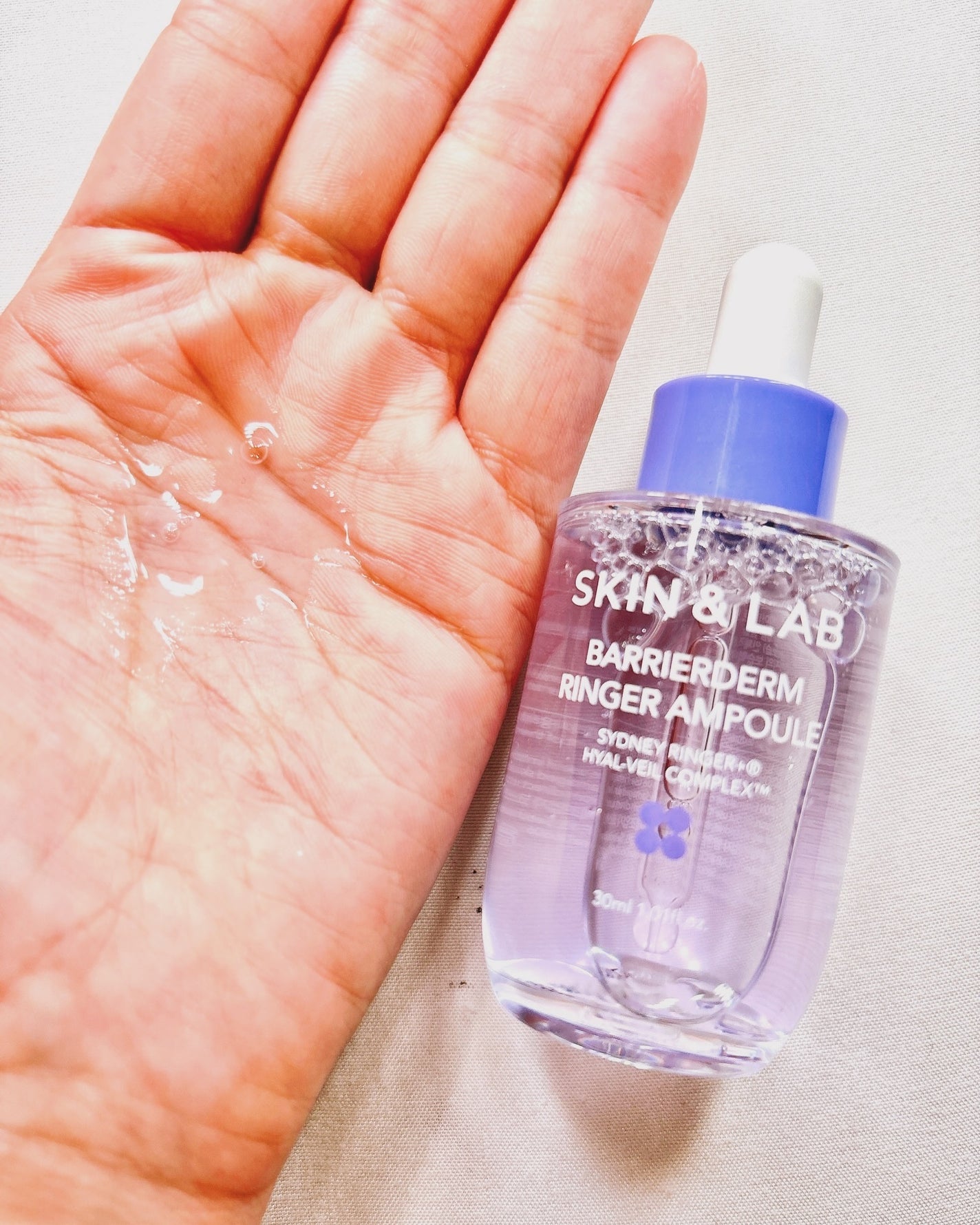 バリアダームリンガーアンプル/SKIN&LAB/美容液を使ったクチコミ(2枚目)