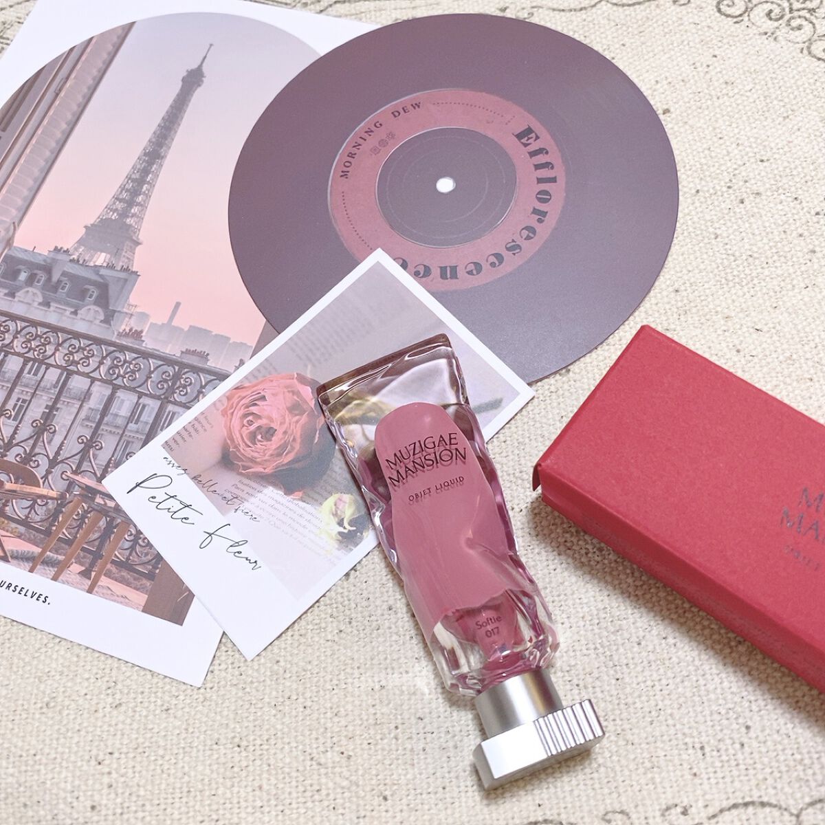 オブジェリキッド/MUZIGAE MANSION/口紅を使ったクチコミ（1枚目）