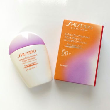 アーバン トリプル ビューティ サンケア エマルジョン/SHISEIDO/日焼け止め・UVケアを使ったクチコミ（1枚目）