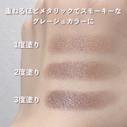 シングルカラーアイシャドウ/CEZANNE/単色アイシャドウを使ったクチコミ(3枚目)