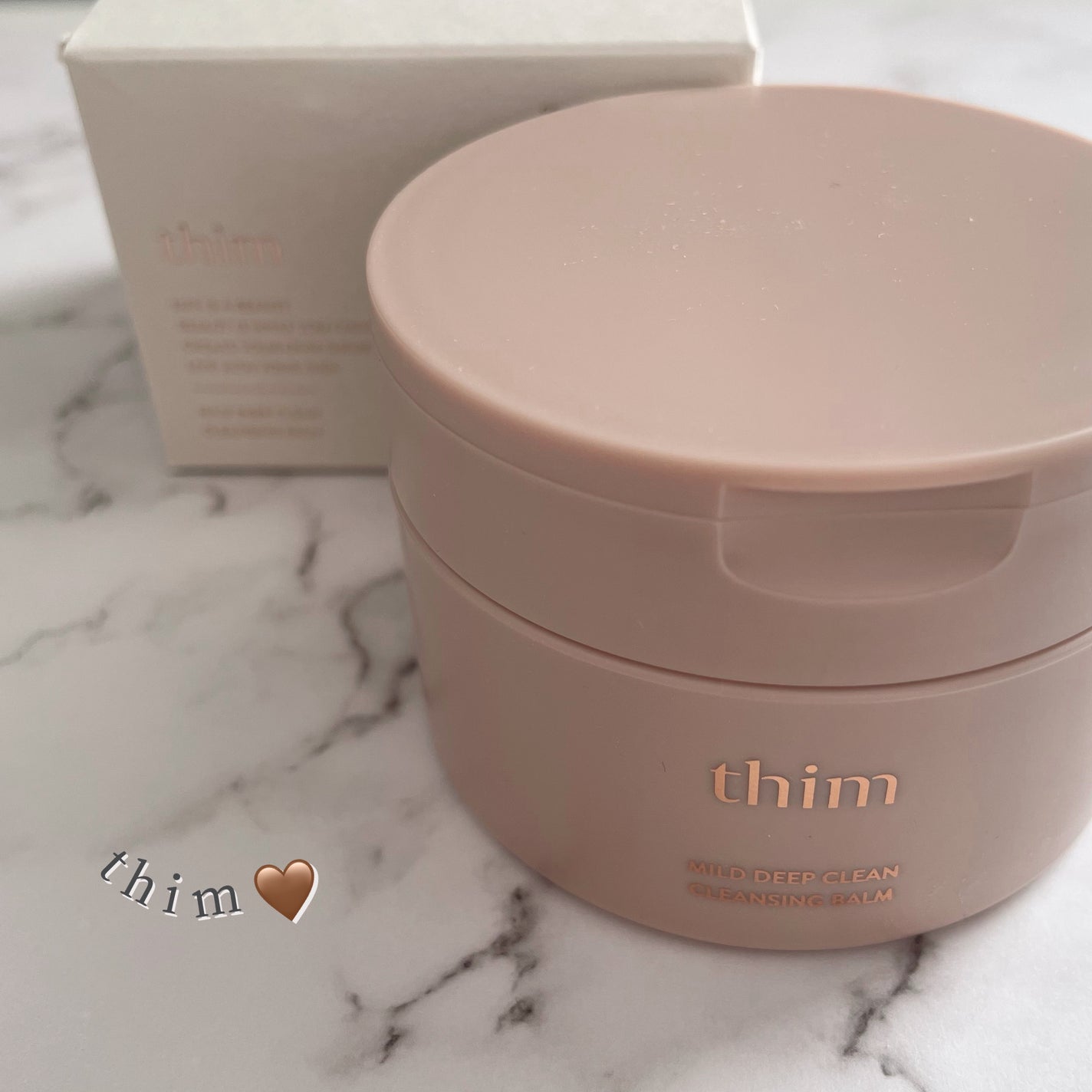 マイルドディープクリーンクレンジングバーム thim