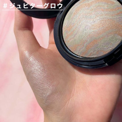 マーブルハイライター/LB/パウダーチークを使ったクチコミ(6枚目)