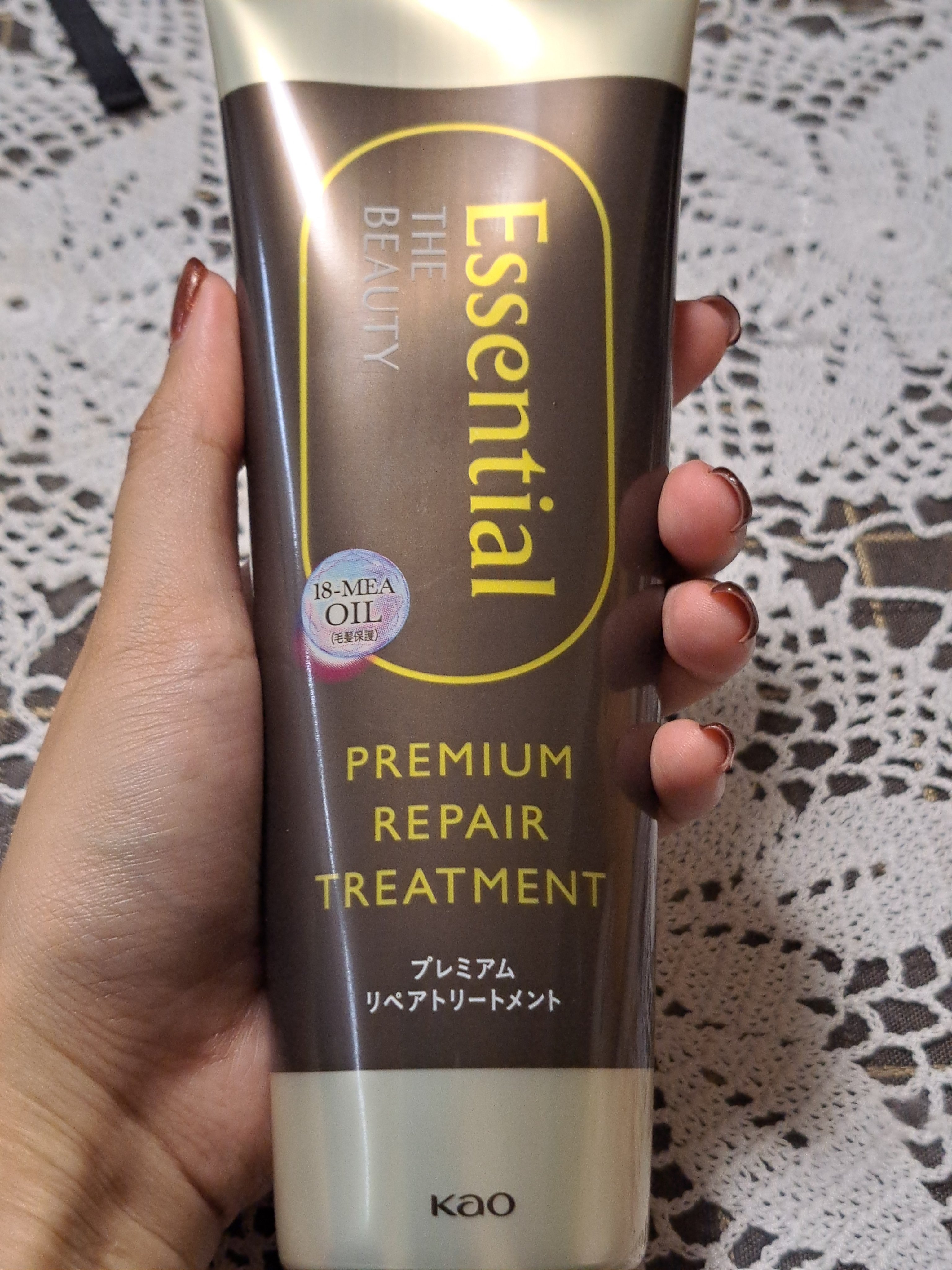 THE BEAUTY 髪のキメ美容プレミアムトリートメント＜モイストリペアプレミアム＞/エッセンシャル/洗い流すヘアトリートメントを使ったクチコミ（1枚目）